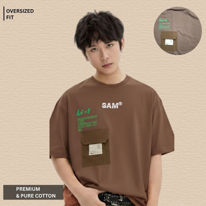 Utility Pocket Oversized T-Shirt