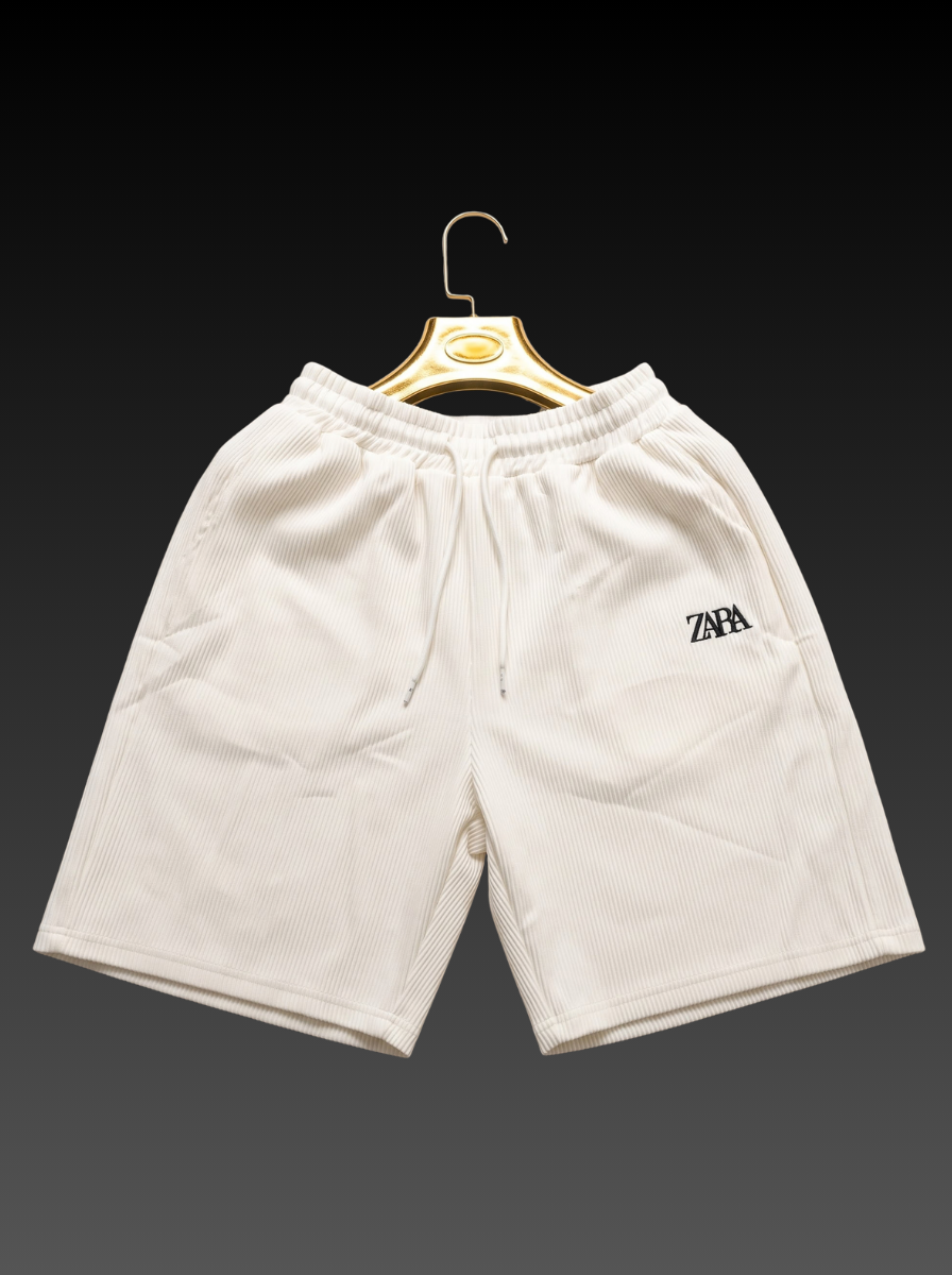 Ribbed T-Shirt &amp; Shorts Cordset