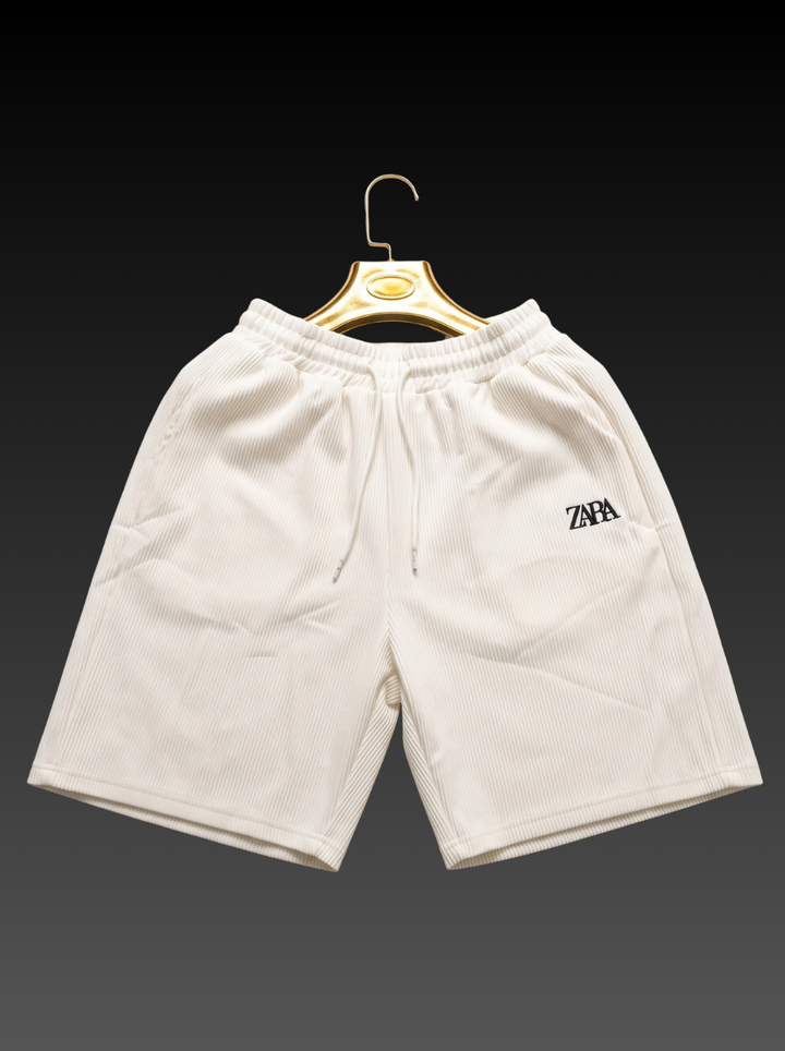 Ribbed T-Shirt &amp; Shorts Cordset