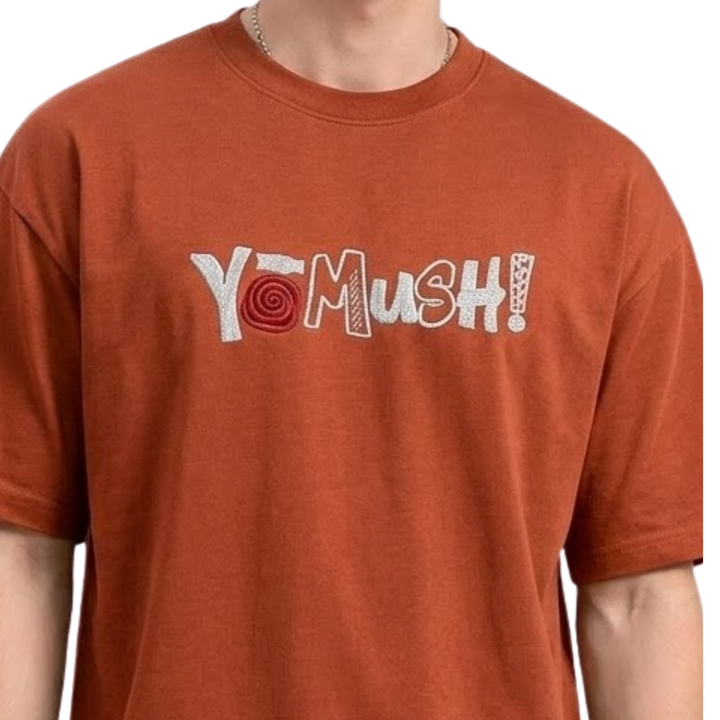 SpongeBob Embroidered Graphic T-Shirt