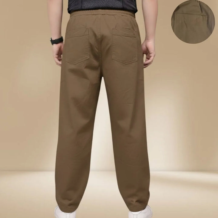 Relaxed Fit Stretch Trousers