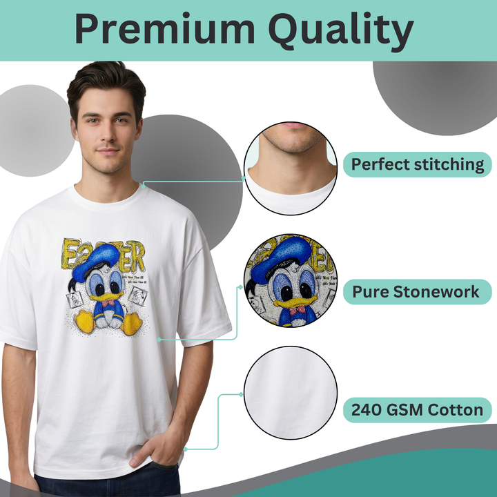 Donald Duck Swarovski T-Shirt