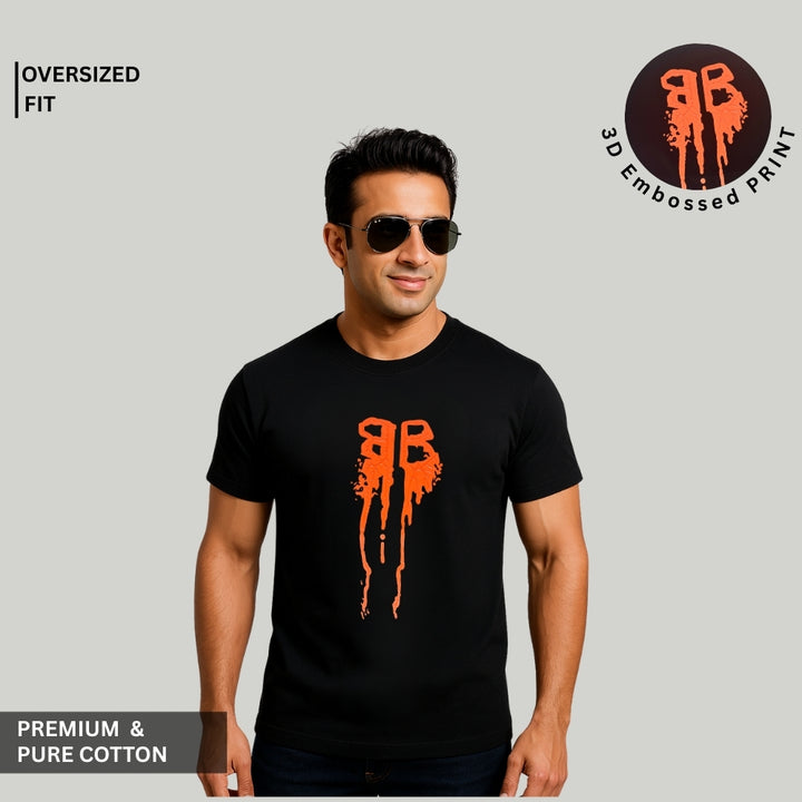 Cotton Embossed T-Shirt