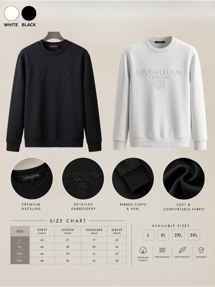 Classic Winter Long Sleeve Sweatshirt