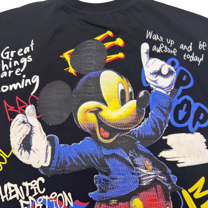 Mickey Mouse Oversized Graphic T-Shirt