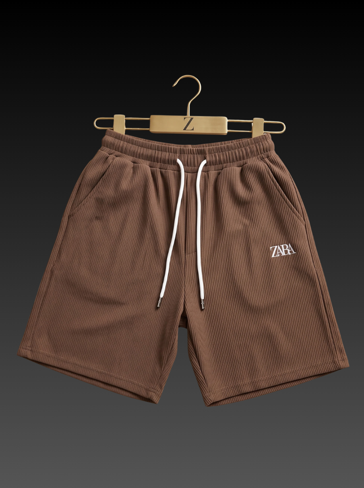 Ribbed T-Shirt &amp; Shorts Cordset