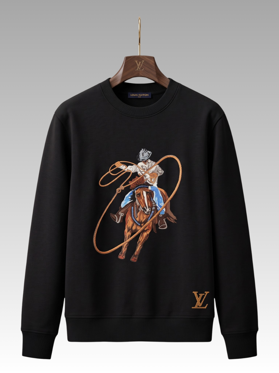 Premium Horse Rider Printed Sweatshirt