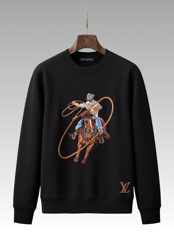 Premium Horse Rider Printed Sweatshirt