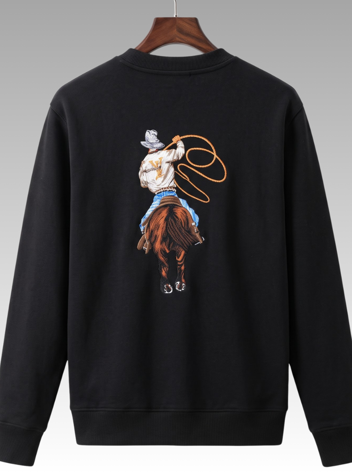 Premium Horse Rider Printed Sweatshirt