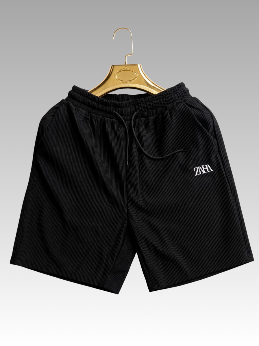Ribbed T-Shirt &amp; Shorts Cordset