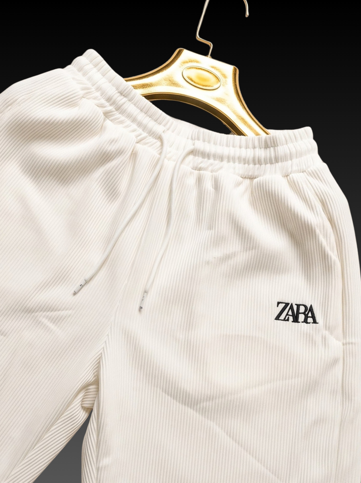 Ribbed T-Shirt &amp; Shorts Cordset