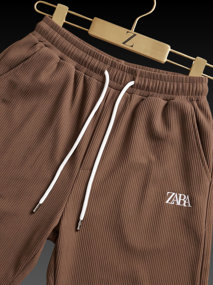 Ribbed T-Shirt &amp; Shorts Cordset