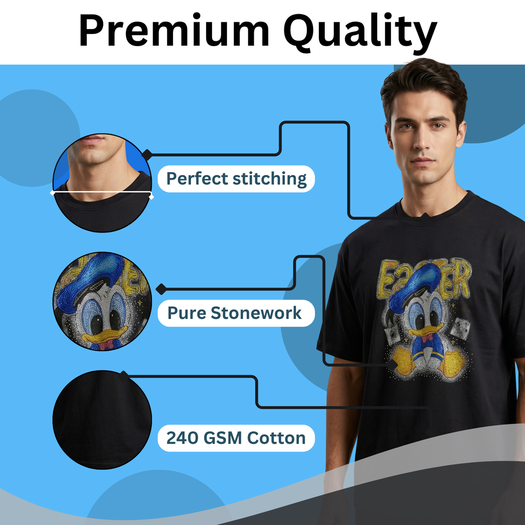 Donald Duck Swarovski T-Shirt