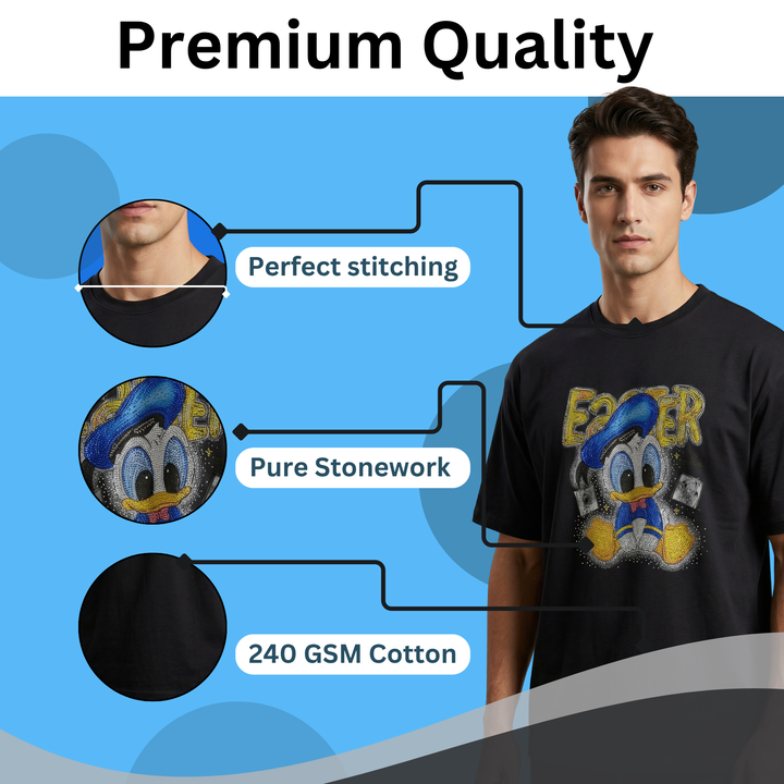 Donald Duck Swarovski T-Shirt