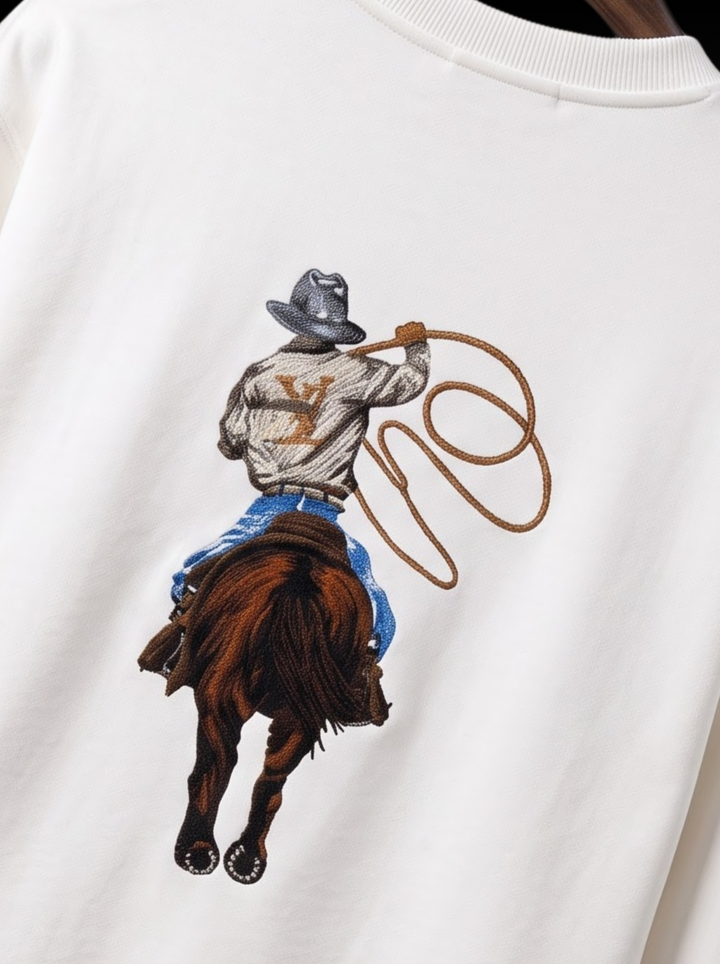Premium Horse Rider Printed Sweatshirt