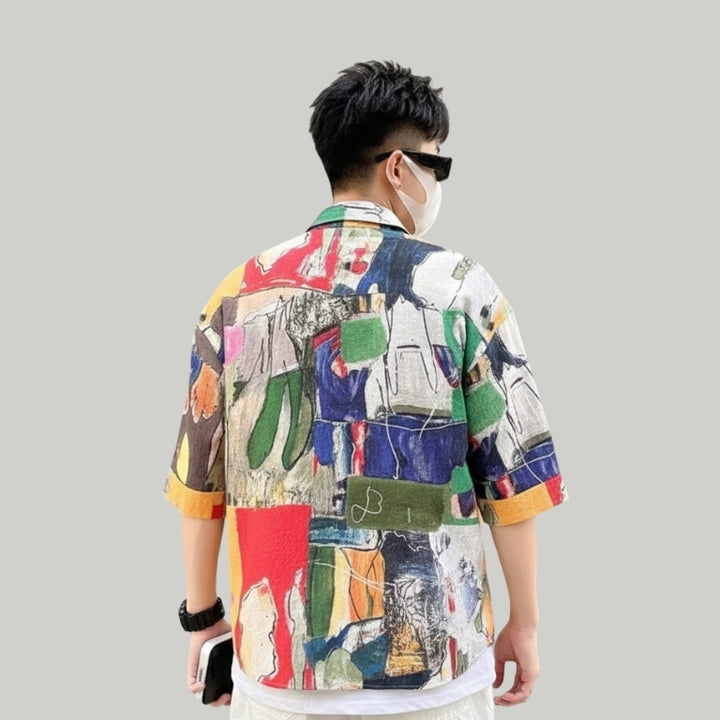 Artistic Print Shirt