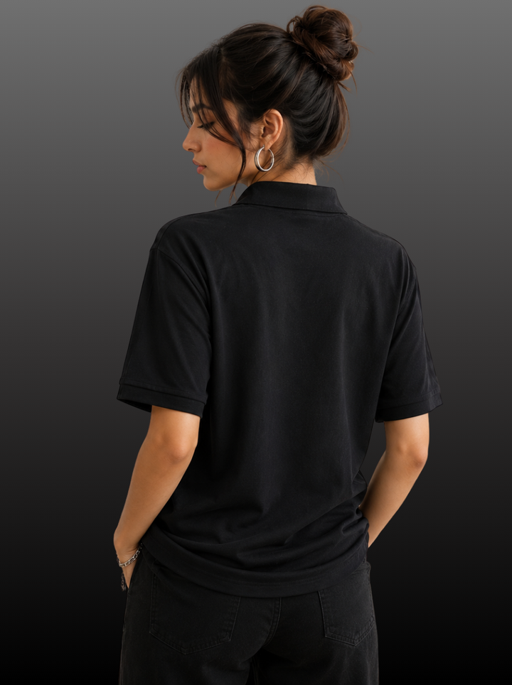 Twin Tiger Swarovski Polo T-Shirt