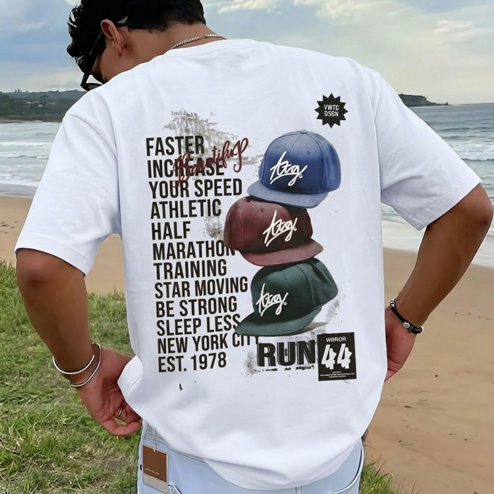 Premium Cotton Oversized Graphic T-Shirt