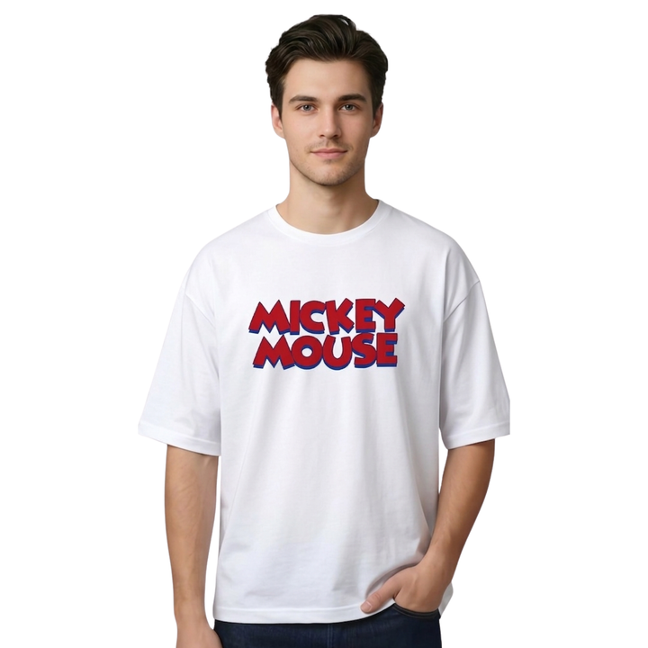 Mickey Mouse Oversized Graphic T-Shirt
