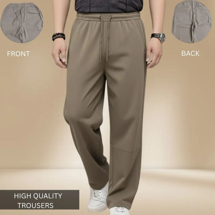 Relaxed Fit Stretch Trousers