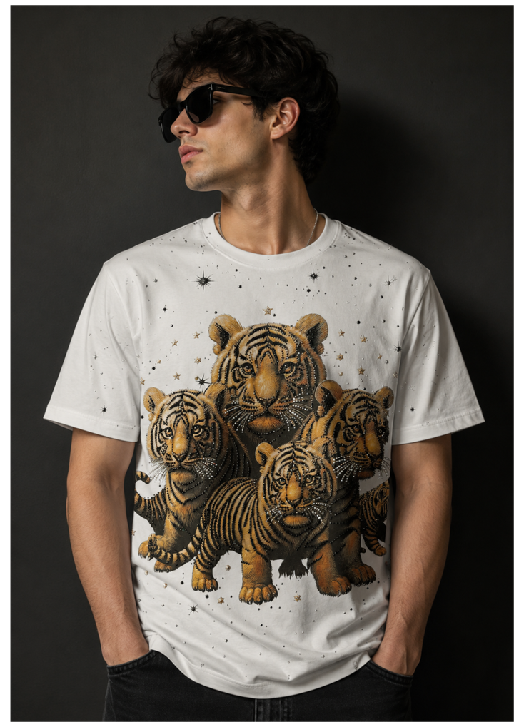 Tiger Family Swarovski T-Shirt