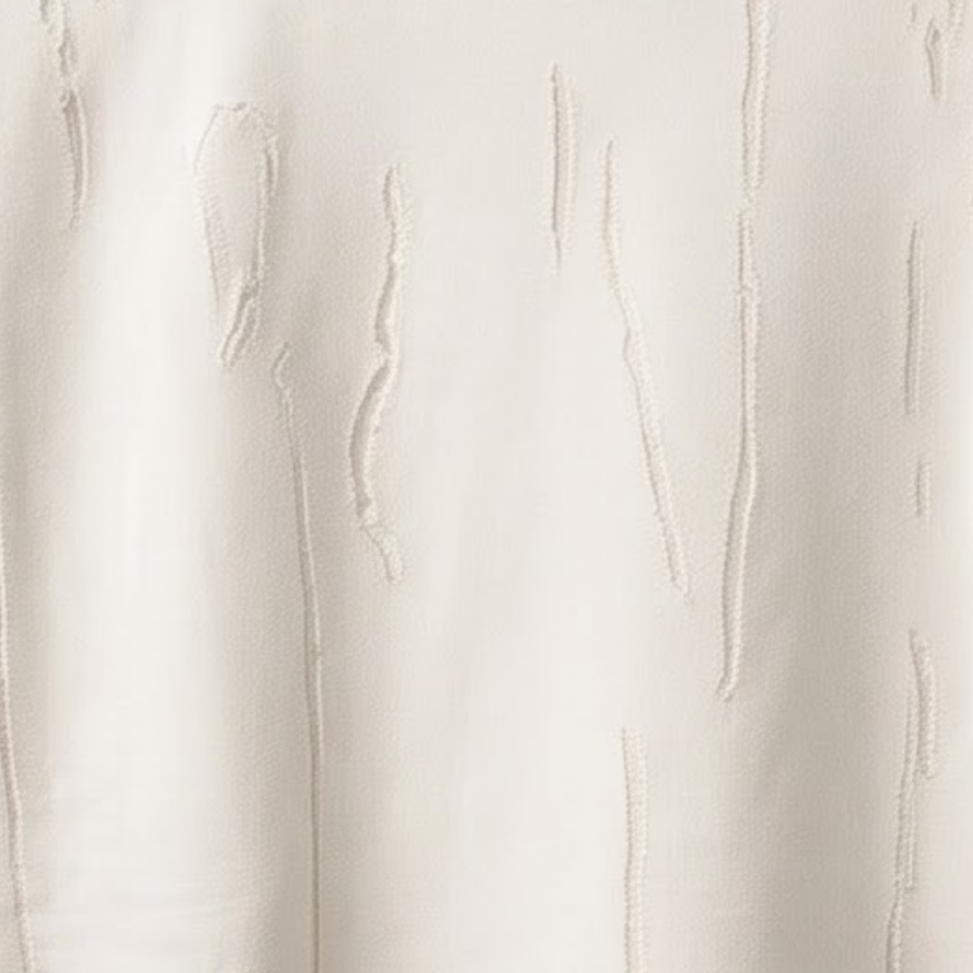 Modern Textured Print Fleece Sweatshirt
