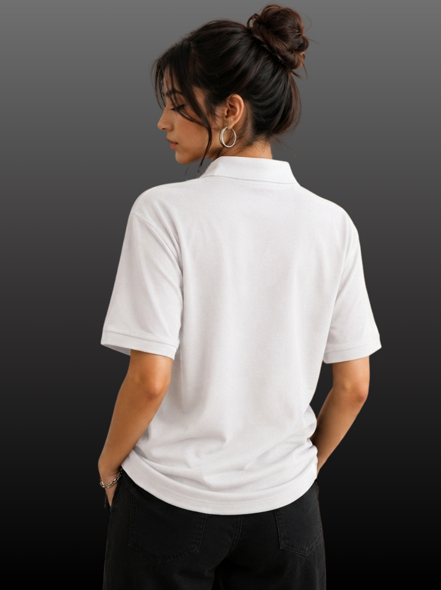 Twin Tiger Swarovski Polo T-Shirt
