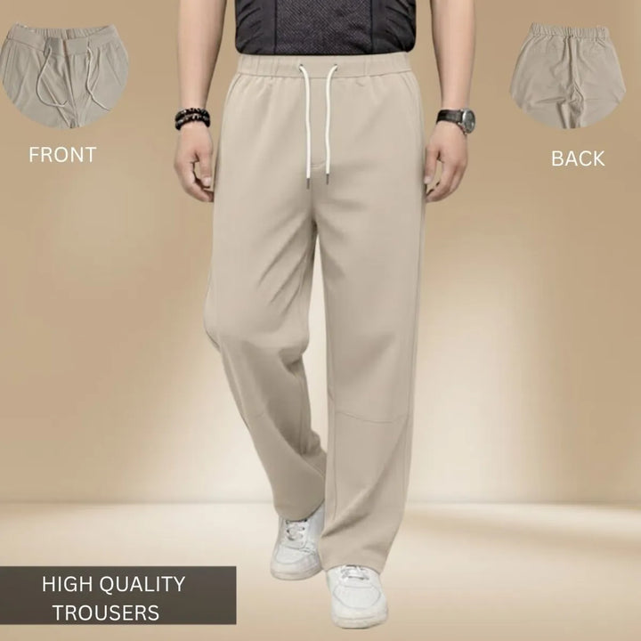 Triple Stripe Stretch Trousers