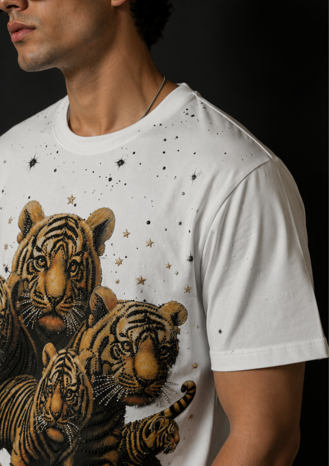 Tiger Family Swarovski T-Shirt