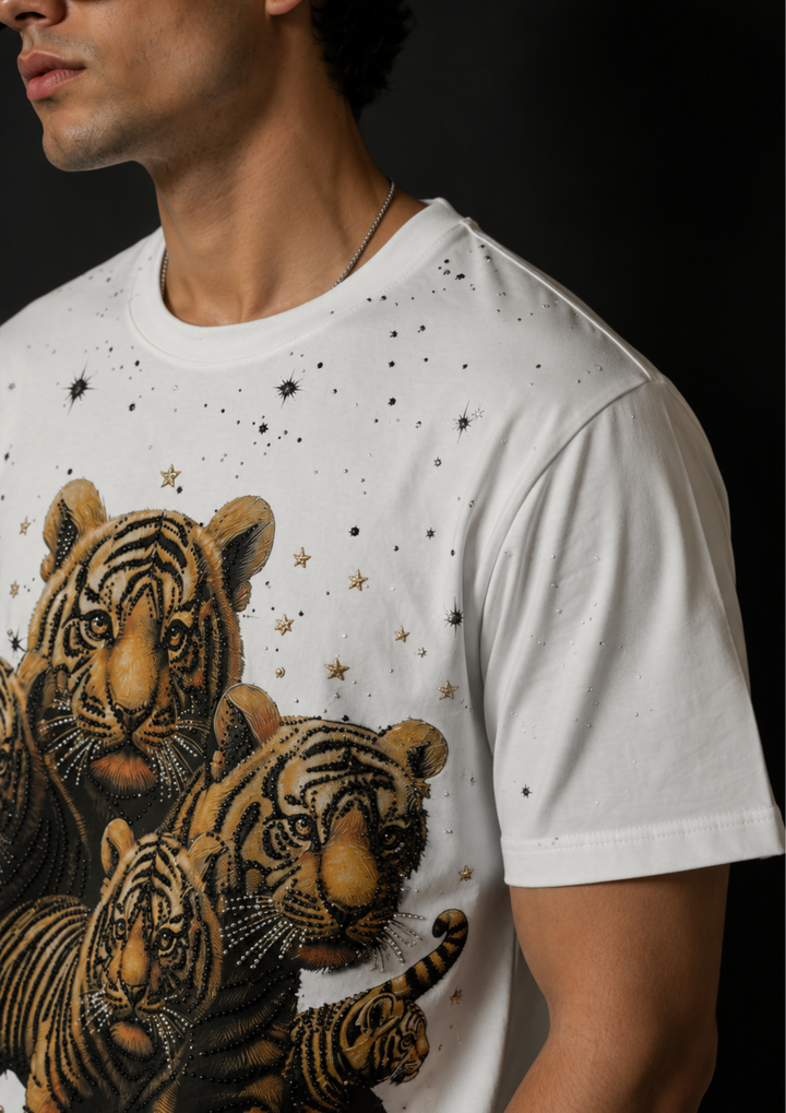 Tiger Family Swarovski T-Shirt