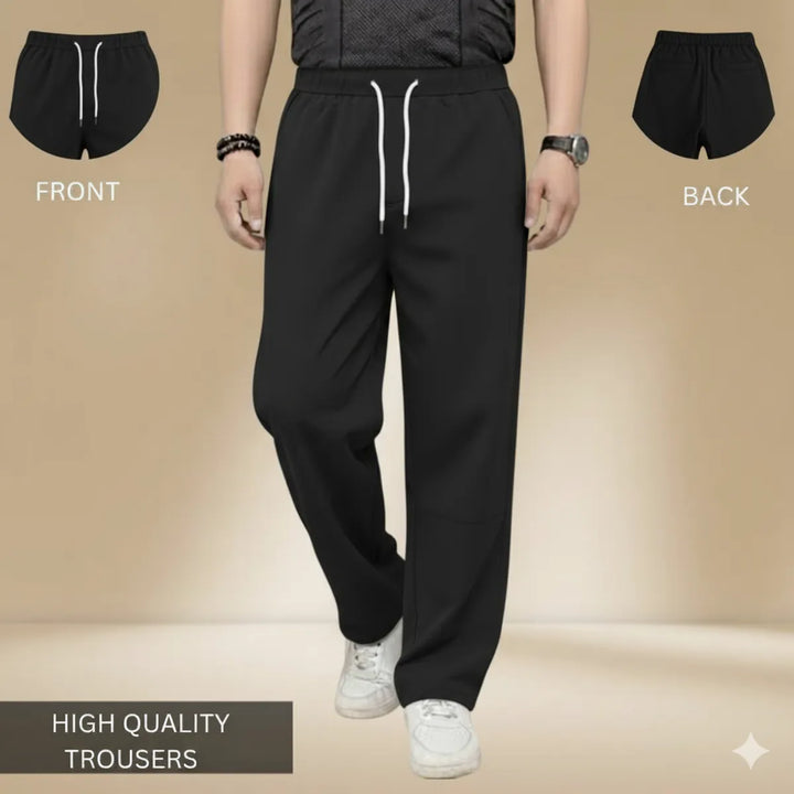 Triple Stripe Stretch Trousers