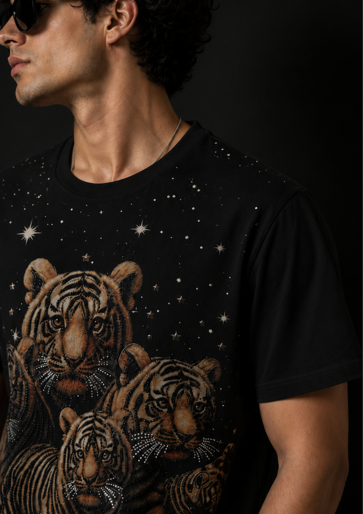Tiger Family Swarovski T-Shirt