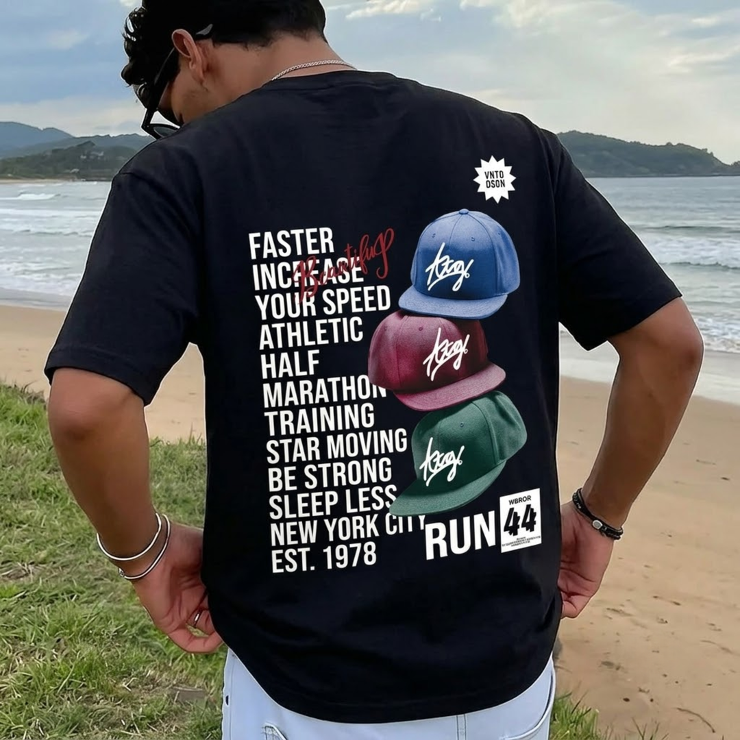 Premium Cotton Oversized Graphic T-Shirt