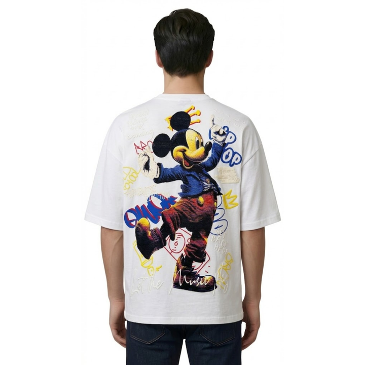Mickey Mouse Oversized Graphic T-Shirt