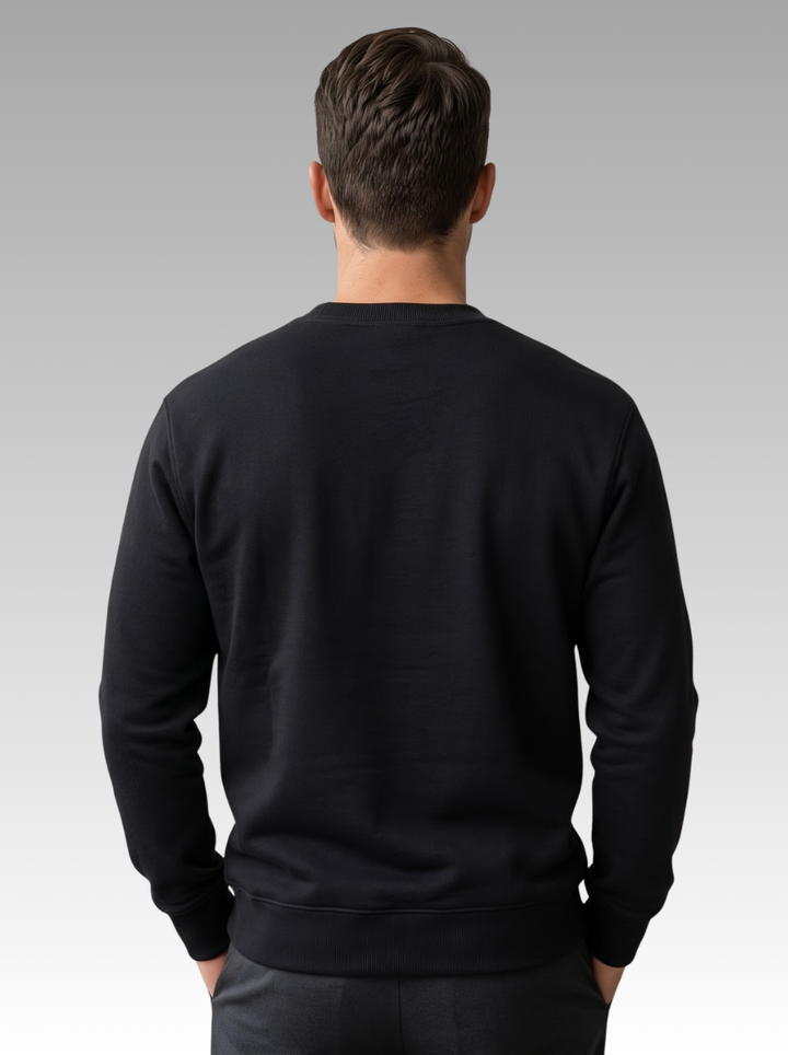 Sneaker Grid Graphic Print Sweatshirt