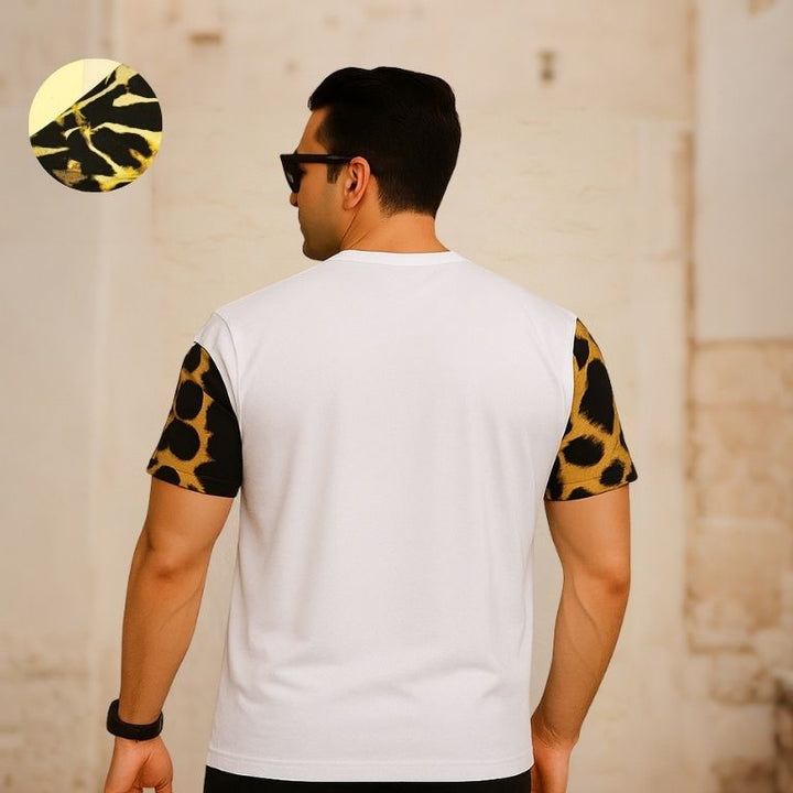 Leopard Rhinestone T-Shirt