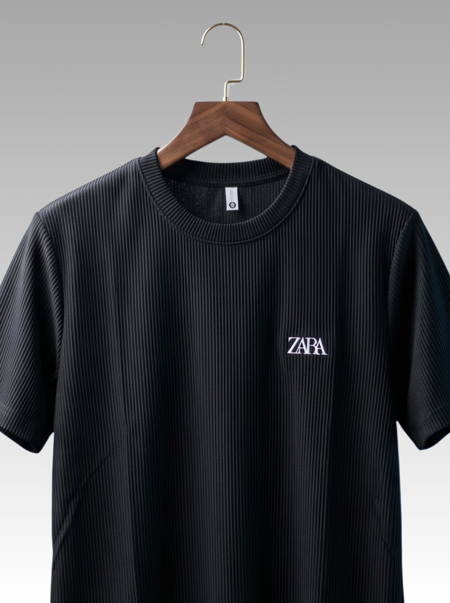 Ribbed T-Shirt &amp; Shorts Cordset