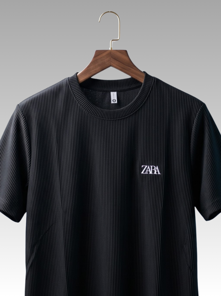 Ribbed T-Shirt &amp; Shorts Cordset