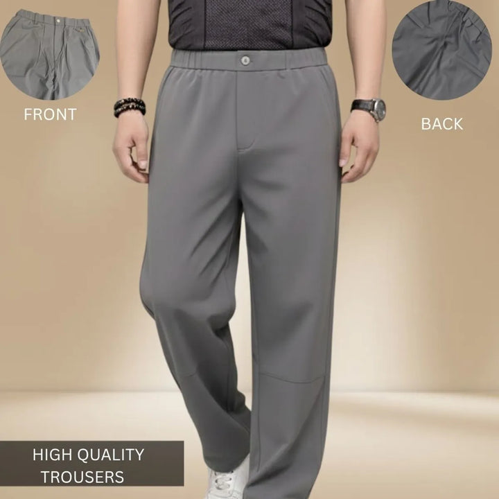 Relaxed Fit Stretch Trousers