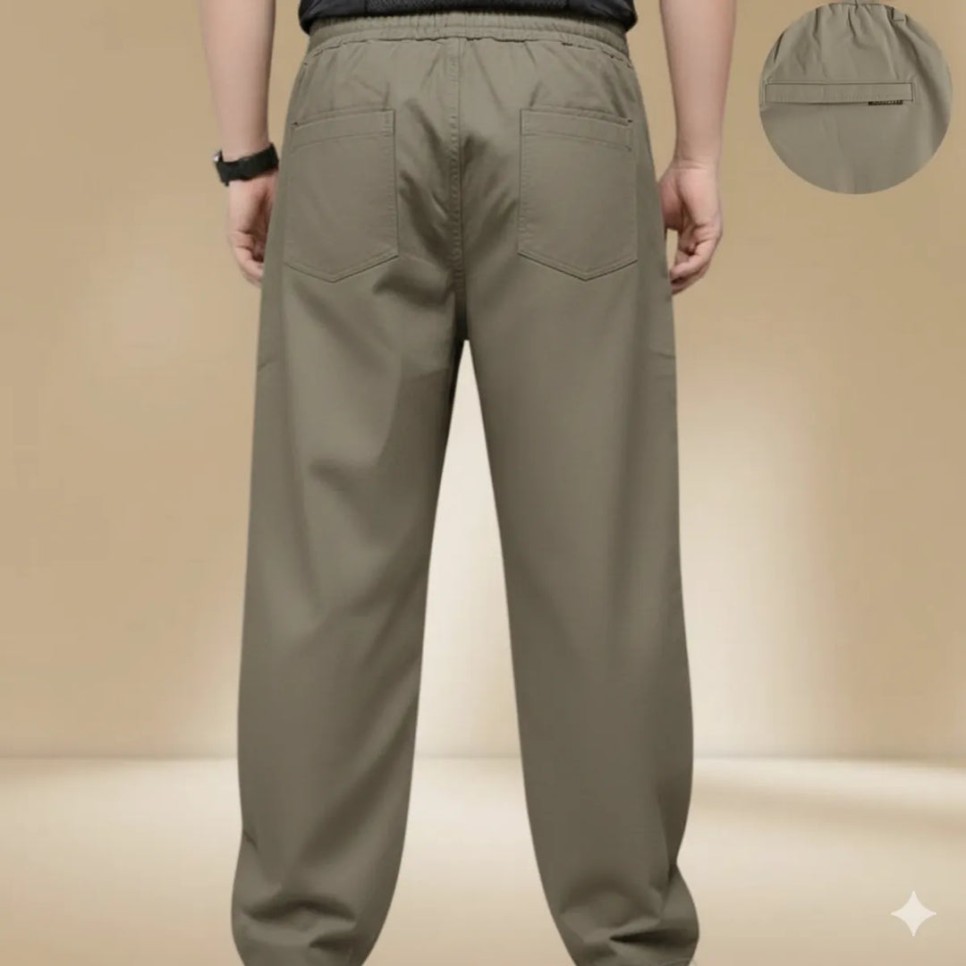 Relaxed Fit Stretch Trousers