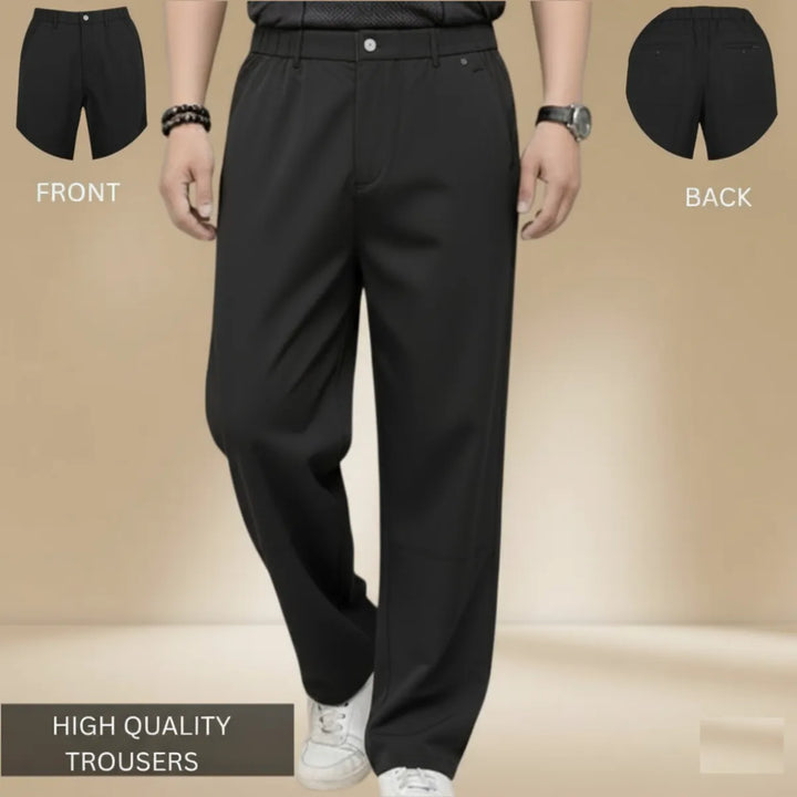 Relaxed Fit Stretch Trousers