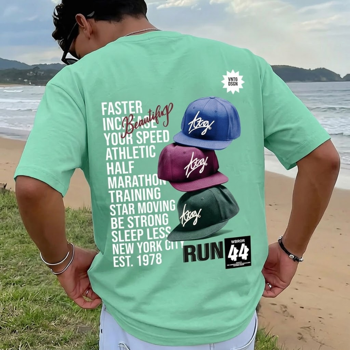 Premium Cotton Oversized Graphic T-Shirt