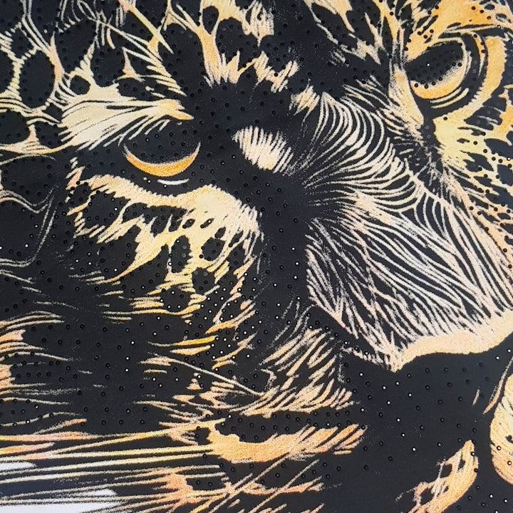 Leopard Face Graphic T-Shirt