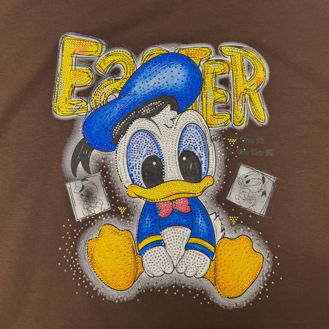 Donald Duck Swarovski T-Shirt