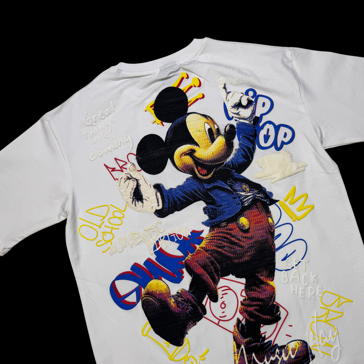 Mickey Mouse Oversized Graphic T-Shirt