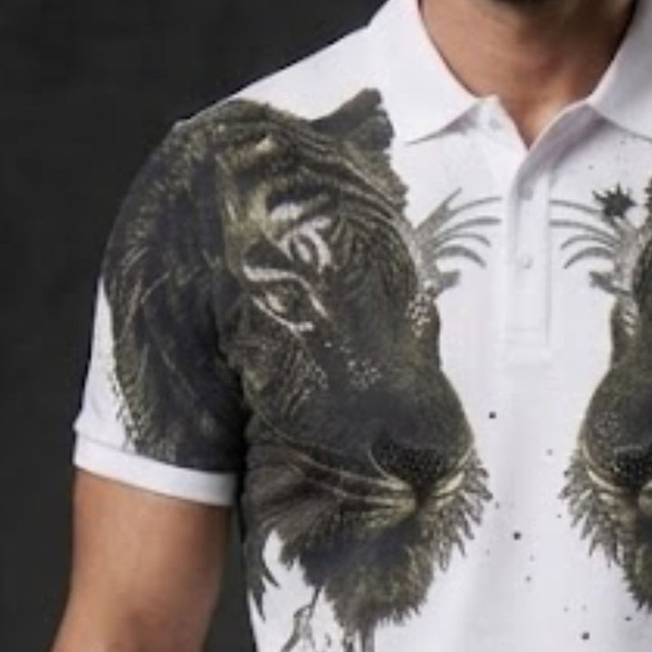Twin Tiger Swarovski Polo