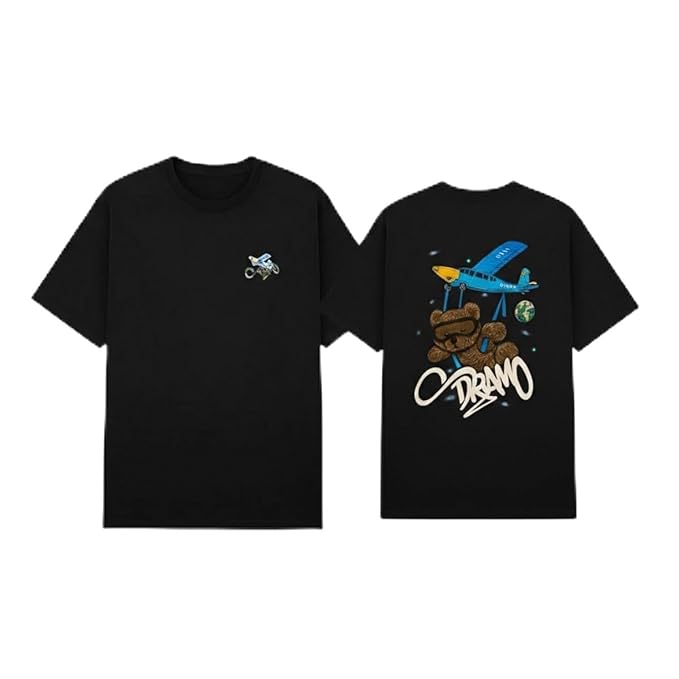 Pilot Bear Embroidered T-Shirt