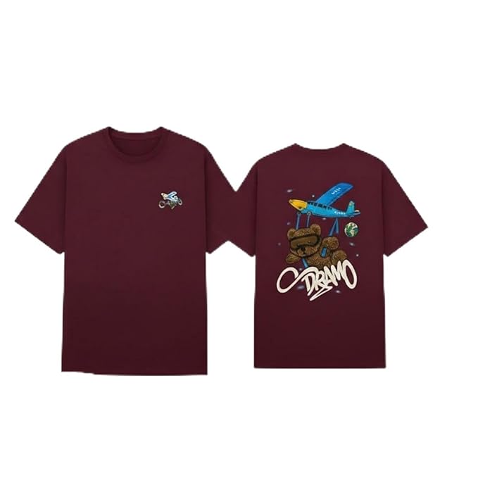 Pilot Bear Embroidered T-Shirt