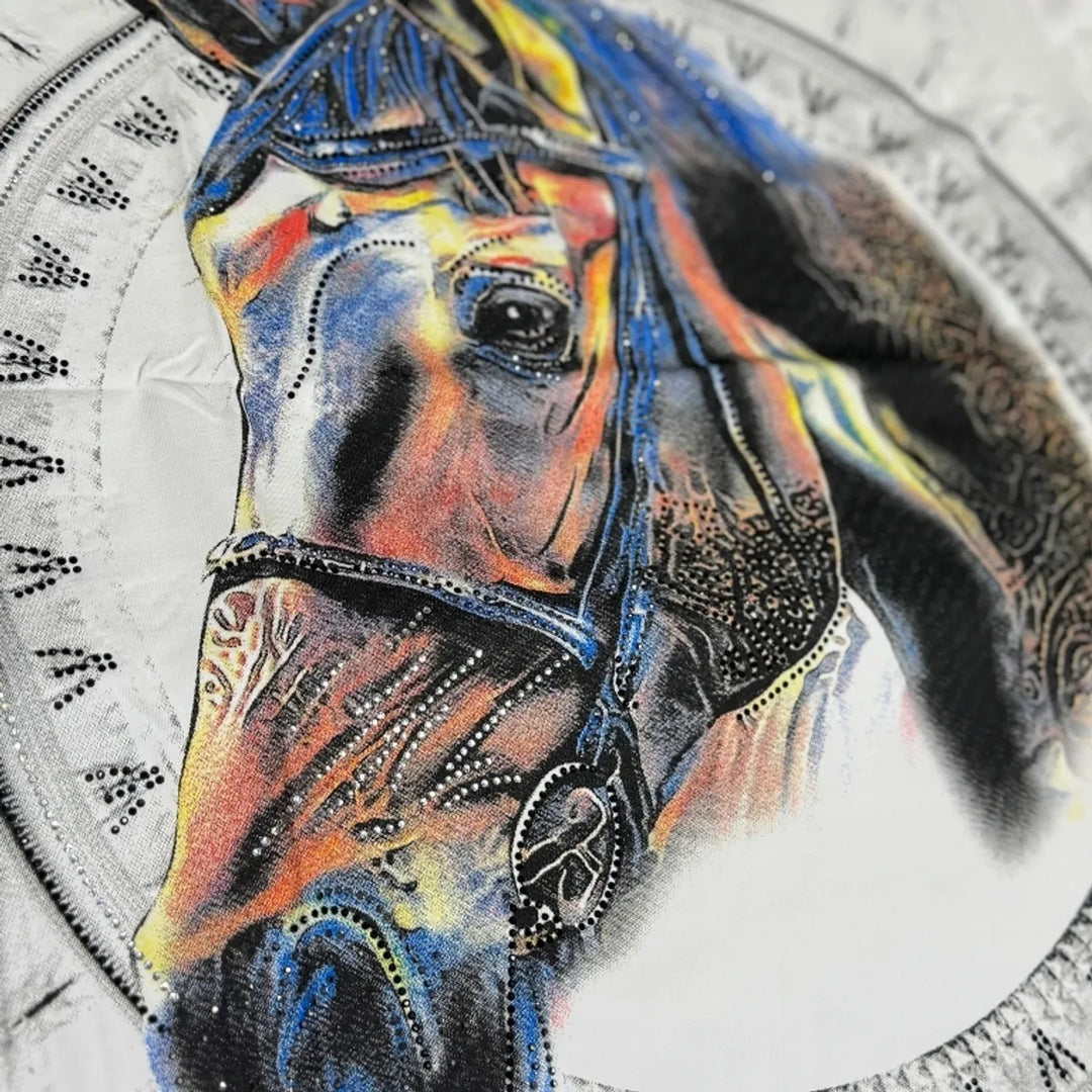 Horse Rhinestone T-Shirt