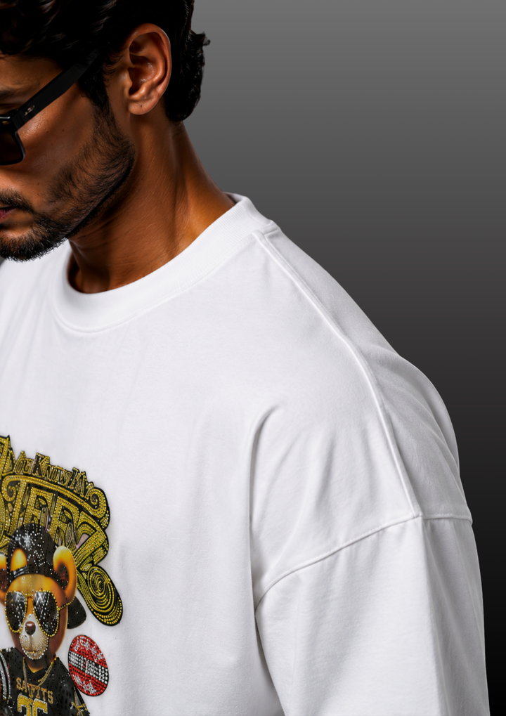 Swarovski Football Bear T-Shirt